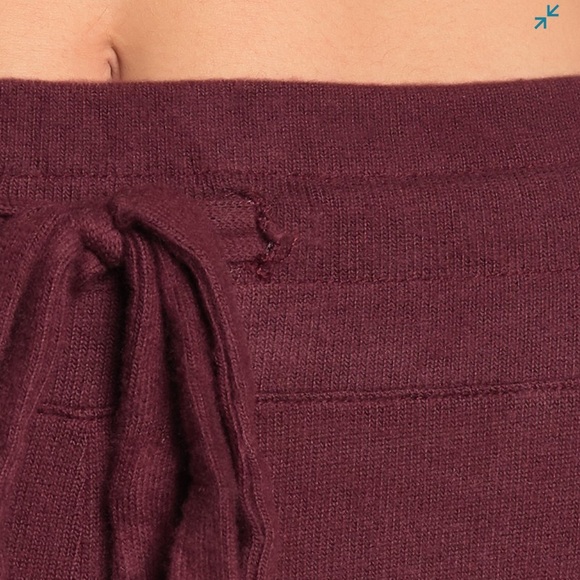 SOLD-NWT LNA Womens Cropped Drawstring Pants Wide - Picture 3 of 7